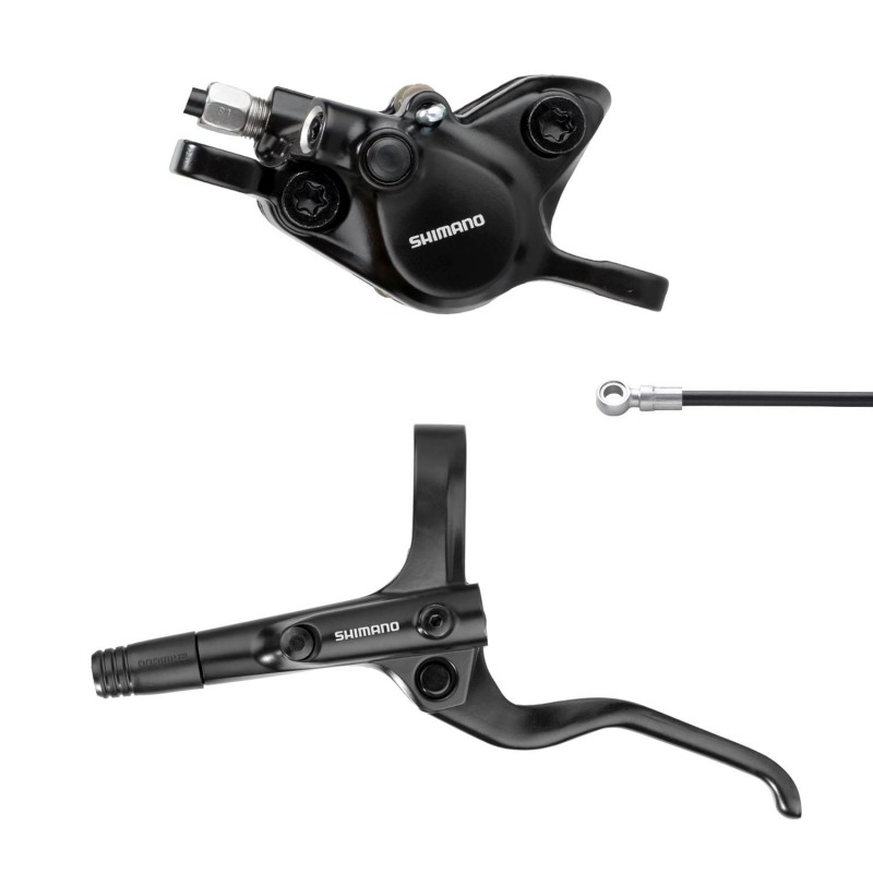 SHIMANO Kit freno a disco anteriore + tubo flessibile BL-MT201 + BR-MT200 - Imagen 1 de 1