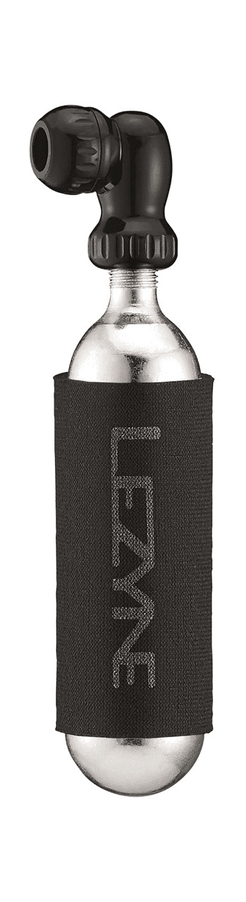 regulador adaptador funda cartucho co2 twin speed drive shrader/presta 16g