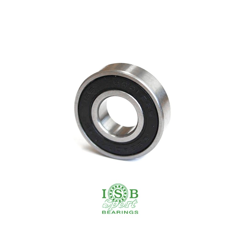 rodamiento rueda trasera bicicleta 6001-2rs p6 12x28x8 mm