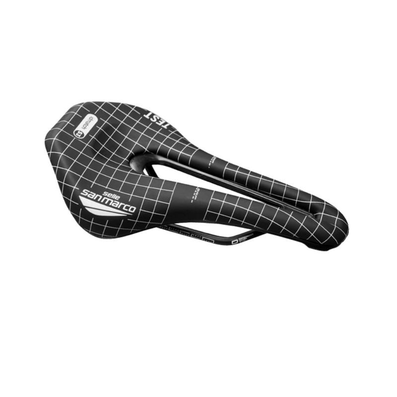 Selle Vélo Route Selle San Marco Squadra HDP Noir Rails Titane 7mm - Occasion