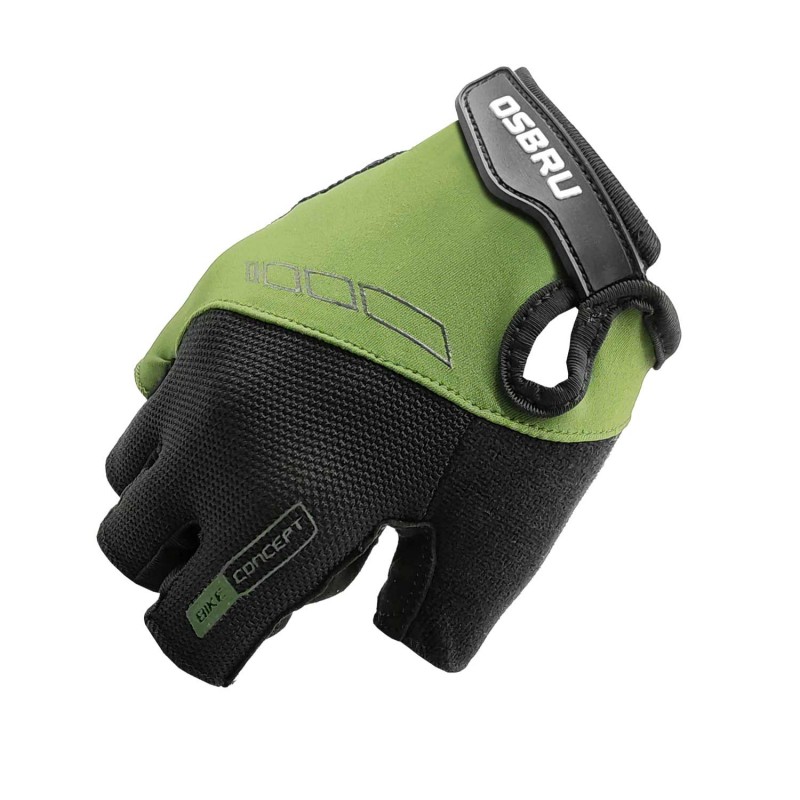 guantes bicicleta ciclismo cortos pro brun