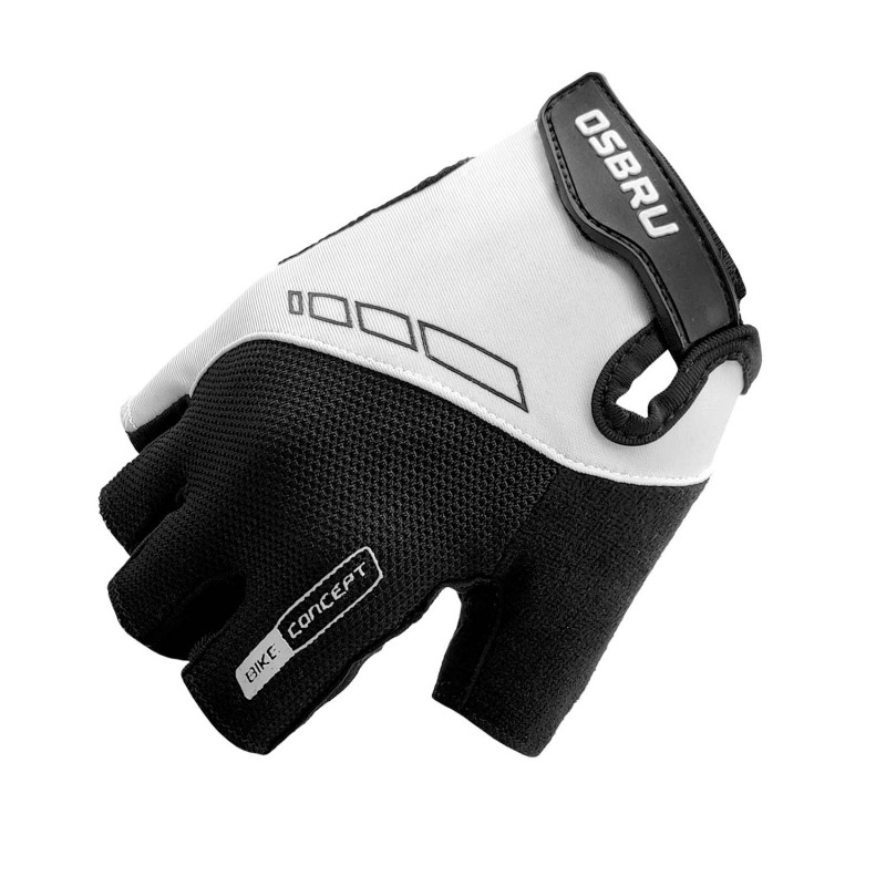 guantes bicicleta ciclismo cortos pro brun