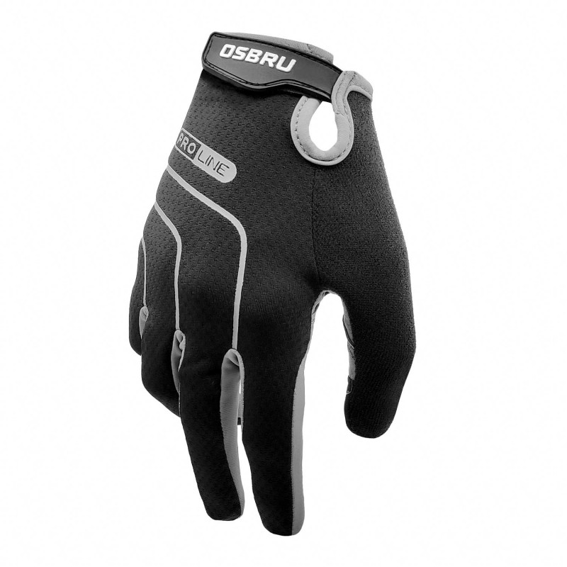 guantes bicicleta ciclismo largos pro zam