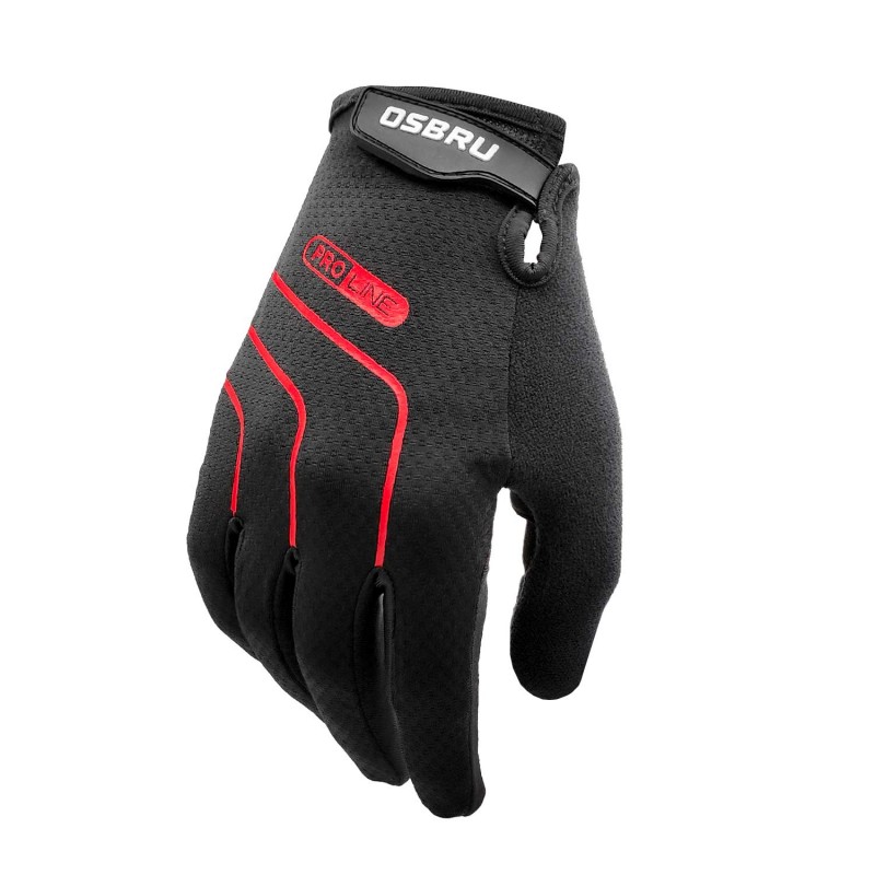 guantes bicicleta ciclismo largos competition zam