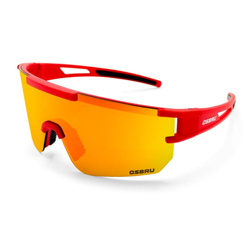 gafas bicicleta ciclismo deporte race brun