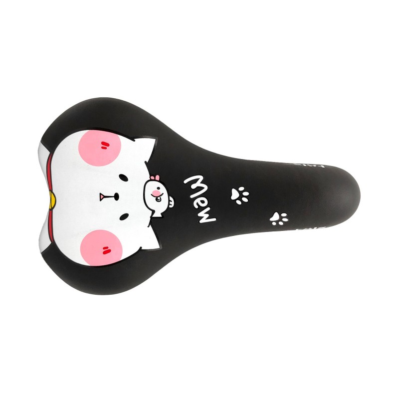 sillin asiento bicicleta niño white cat