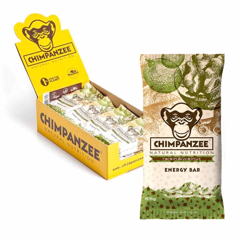 CHIMPANZEE Caja barritas enérgeticas veganas - Imagen 9 de 9