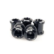 tornillos para platos de aluminio de carretera praxis road 5/6mm allen 5u