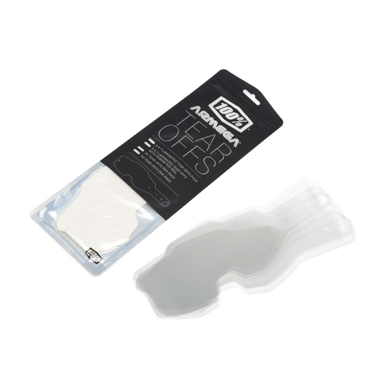 recambio pantalla visera estándar para mantener las lentes limpias tear-offs (20u) armega