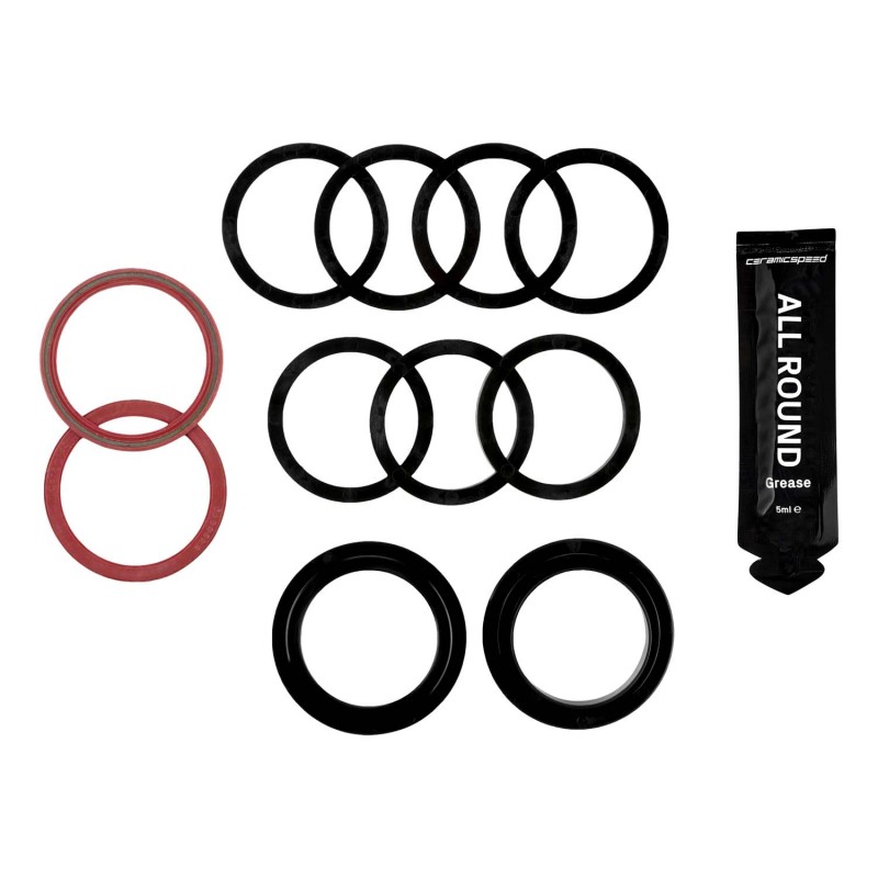 kit recambio para pedalier + grasa bsa t45 t47 pf46 mm cupula dub service