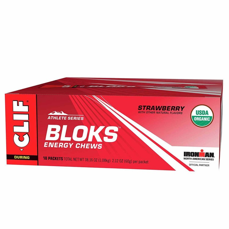 CLIF Energy cukierki do żucia dla sportowców KLOCKI - Zdjęcie 1 z 1