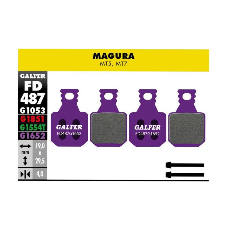 pastillas de freno de disco compatible e-bike magura mt2 mt4 mt6 mt8 mts