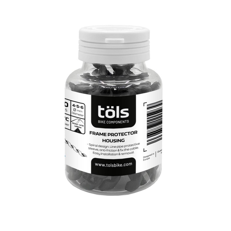TÖLS Protector de cuadro bicicleta 4 5 6 MM (30U) - Imagen 1 de 1