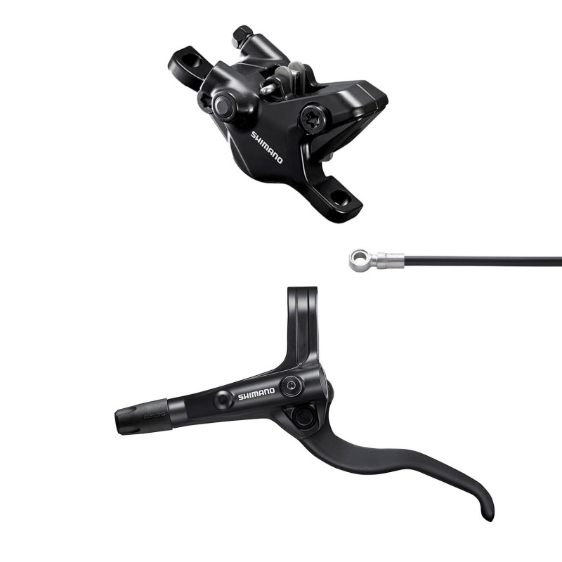 SHIMANO Scheibenbremsensatz vorne + Schlauch BL-MT401 BR-MT410 - Bild 1 von 1