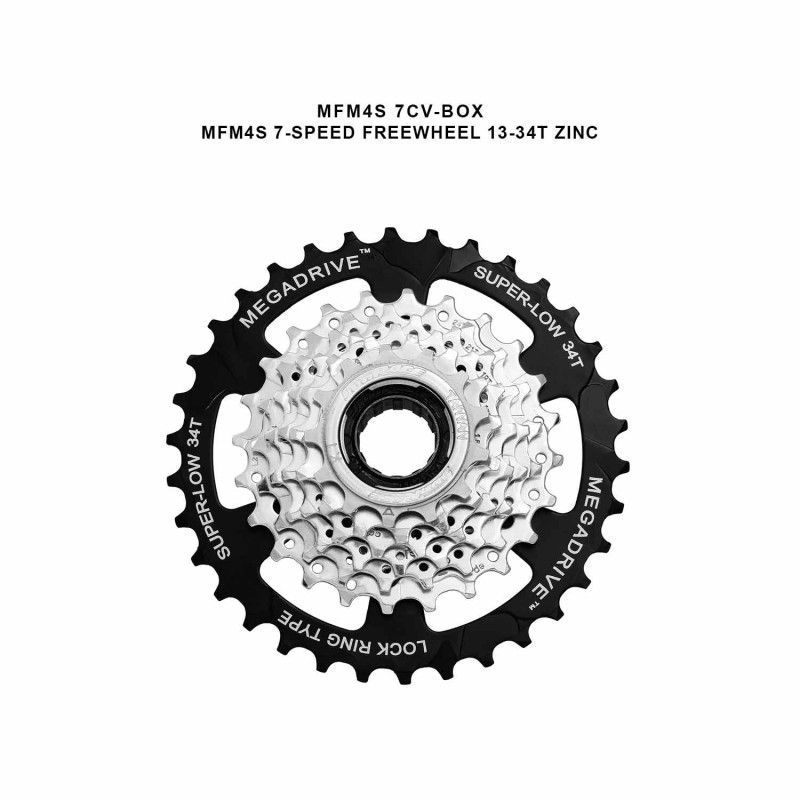 SUN RACE Cassette piñones MFM4S 7V 13-34T - Imagen 1 de 1
