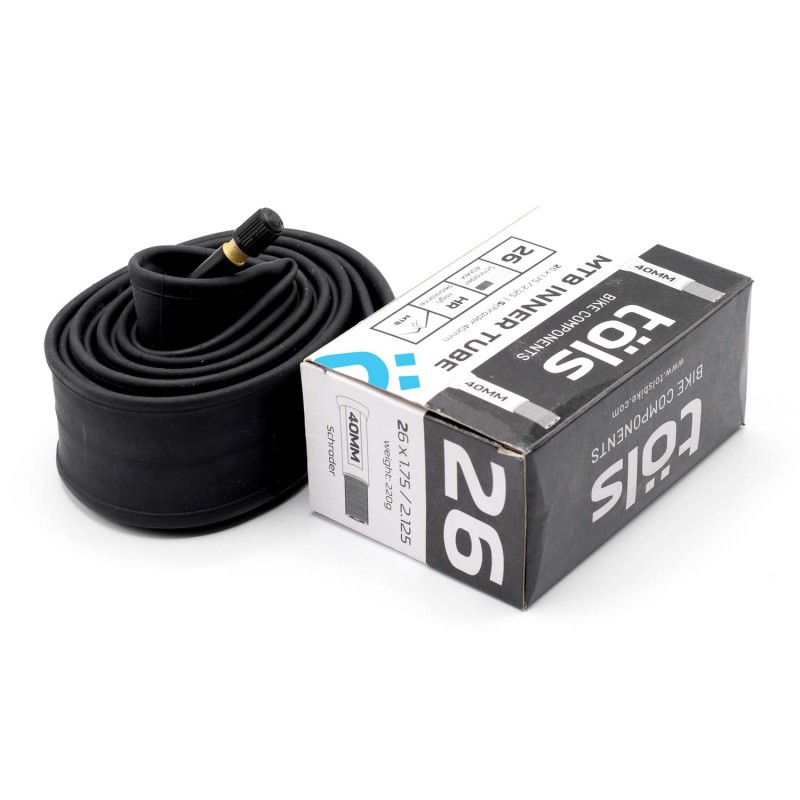 camara de aire mtb 26x1.75/2.125 schrader 40mm 100 u