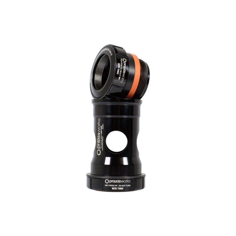 eje pedalier para instalar una biela en el cuadro de bicicleta m30 thru bb30/pf30 73mm mtb 73-4101r