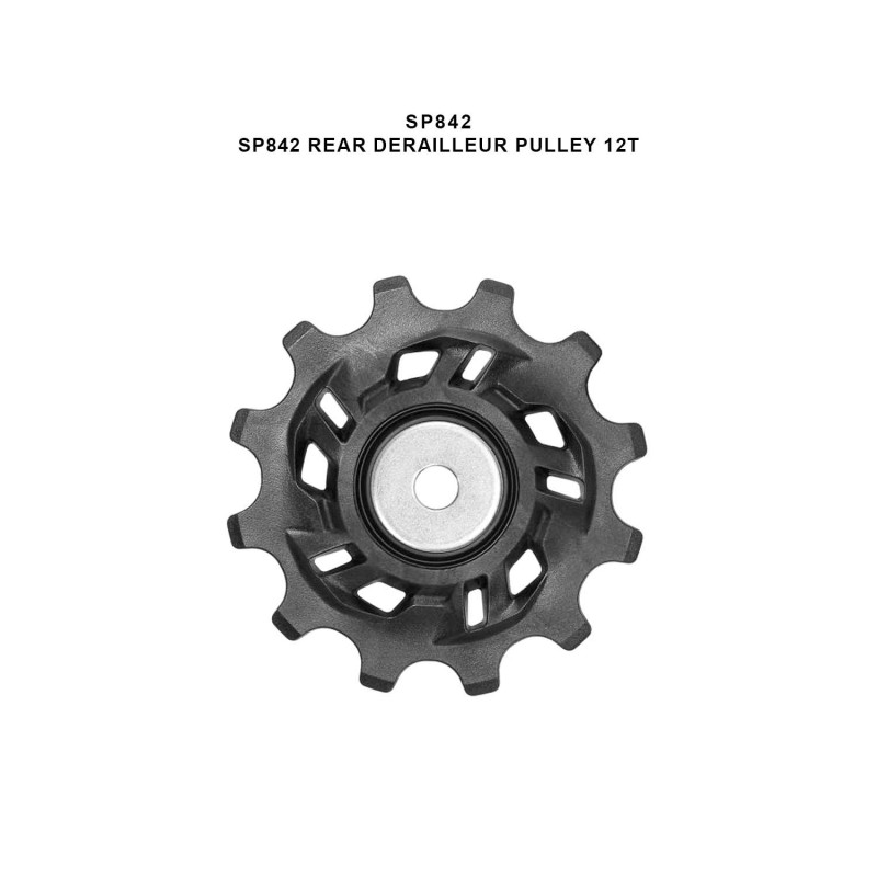polea de desviador trasero sp842 12t