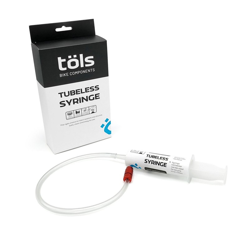 kit reparacion de neumaticos tubeless syringe