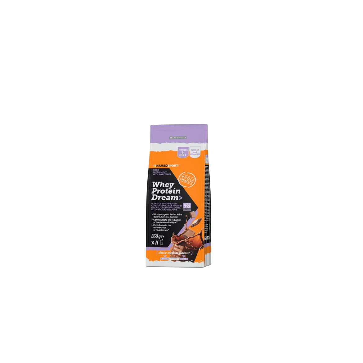 polvo de proteína suero whey protein dream choco mousse 350g - caducidad 30/06/2026