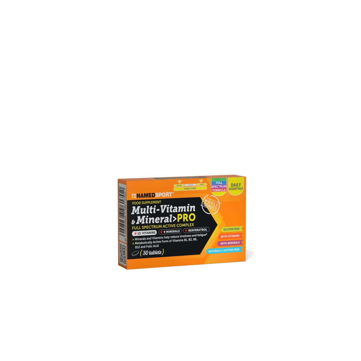 pastillas de multivitaminas y minerales multivitamins&minerals pro 30un