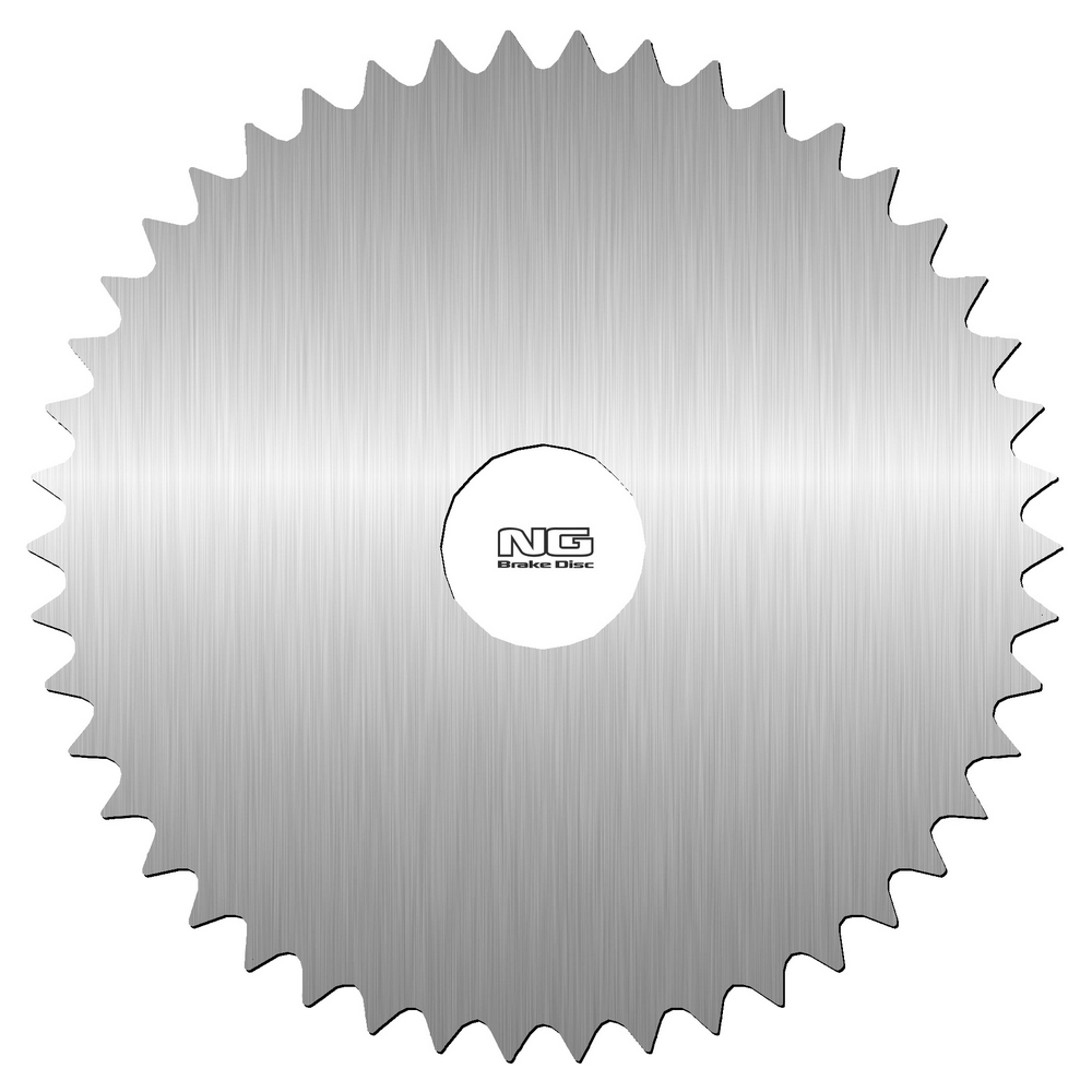 NG BRAKE DISK Plato de cadena 1/2 415 PIT BIKE 4 MM - Foto 6 di 17