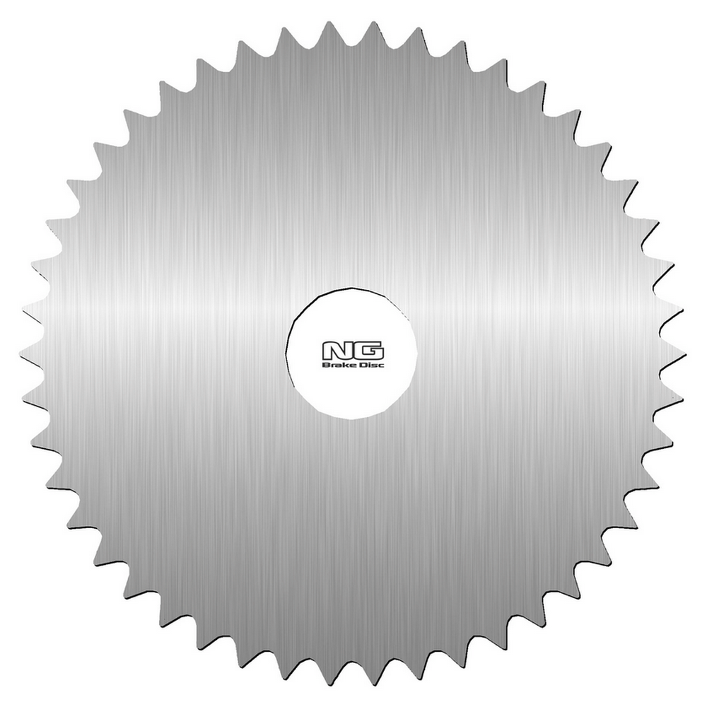 NG BRAKE DISK Plato de cadena 1/2 415 PIT BIKE 4 MM - Foto 14 di 17