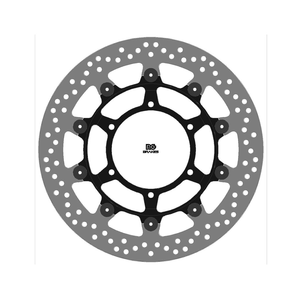 disco de freno flotante para moto