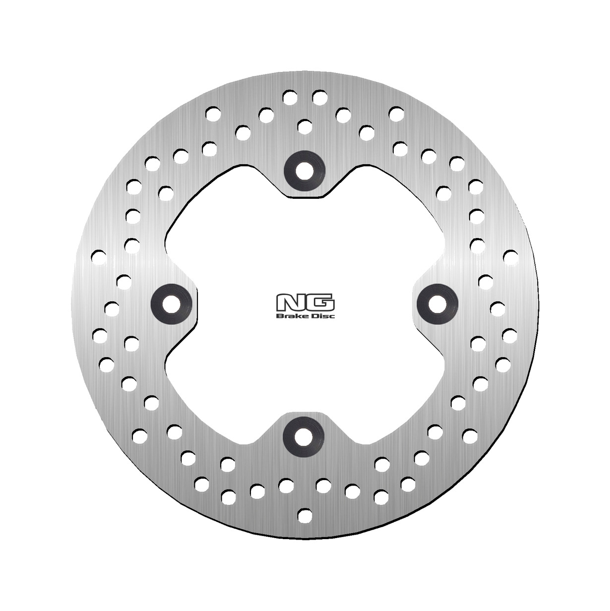 disco de freno trasero ng brake disk - sujeción redonda 105/220mm - 4 orificios - espesor 4mm