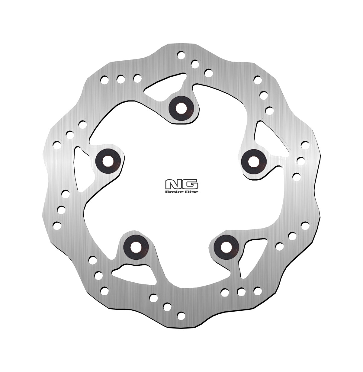 disco de freno ng brake disk para freno trasero - sujeción, forma ondulada, diámetro 107.5mm/240mm, 5 orificios de 8.5mm
