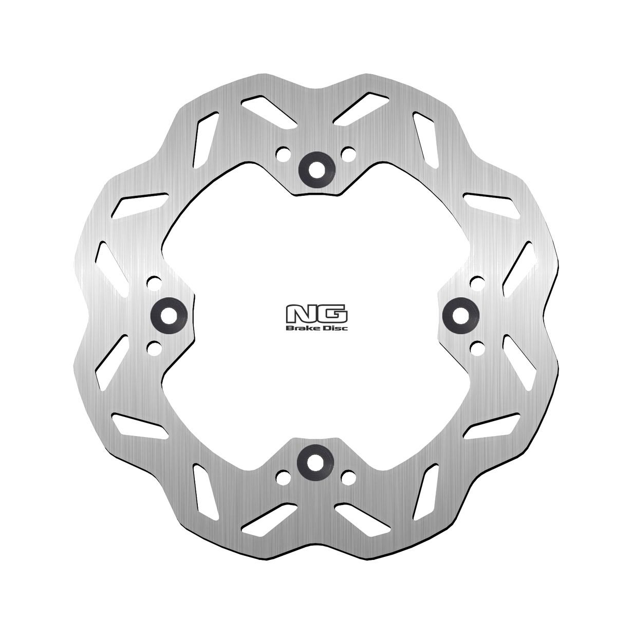 disco de freno ng brake disk para sujeción de 4 orificios | diámetro 112/220mm | forma ondulada | espesor 4mm