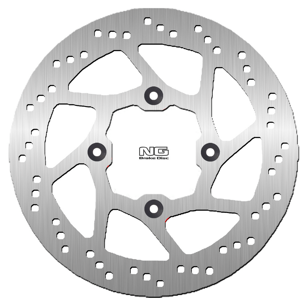 disco de freno ng brake disk para sujeción redondo de 88/276mm con 4 orificios y diámetro de 10.5mm