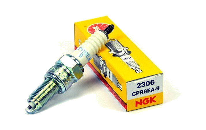 NGK Bujía CPR8EA-9 NGK - Mayor potencia de chispa y mejor rendimiento del motor - Photo 1/1