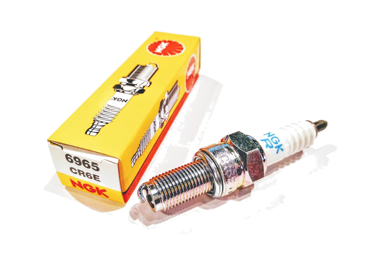 bujia con terminal roscado cr6e