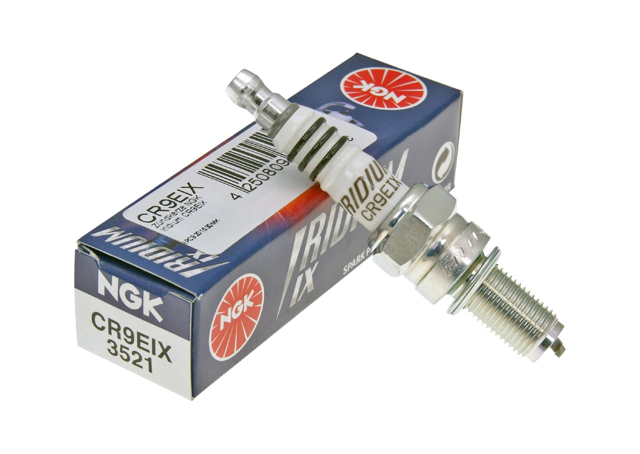 bujía ngk cr9eix iridio ix para carretera - terminal extraíble