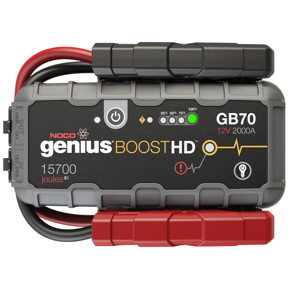 arrancador de bateria noco hd 2000a lithium 12v