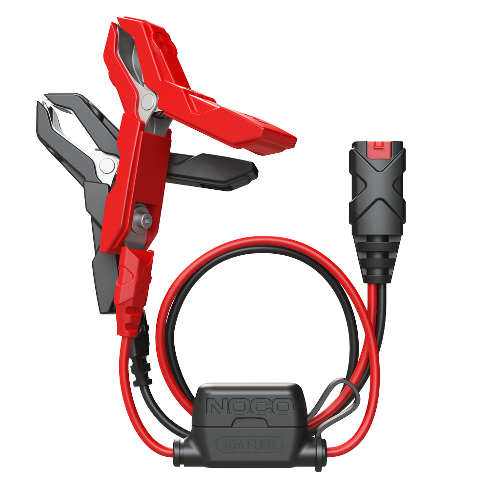 conector con pinzas para batería x-connect 60cm 7200mah