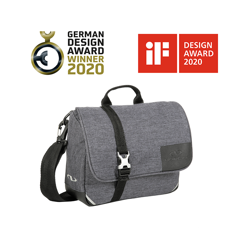 bolsa para el manillar de la bicicleta bellham klicfix 2.5 l (25x19x8)