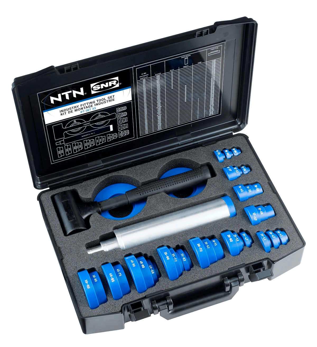 kit herramienta montaje de rodamientos en frio