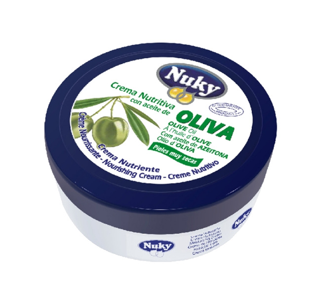 crema corporal en lata con extracto de oliva 200ml