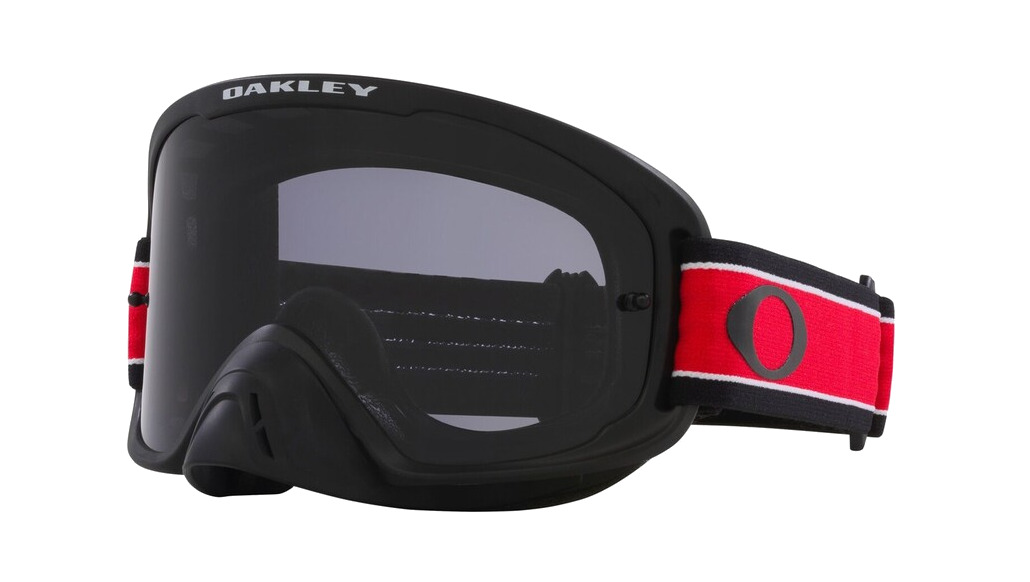 OAKLEY Gafas enduro motocross O-FRAME 2.0 PRO MX - RED STRIPE DARK GREY - Foto 2 di 2