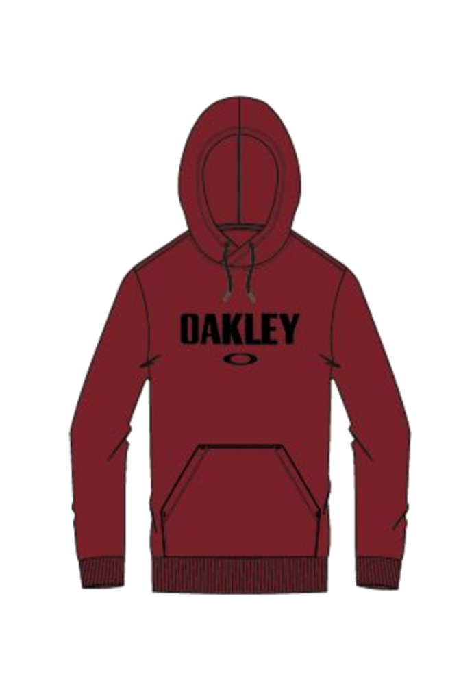 sudadera con capucha tipo iron red pullover