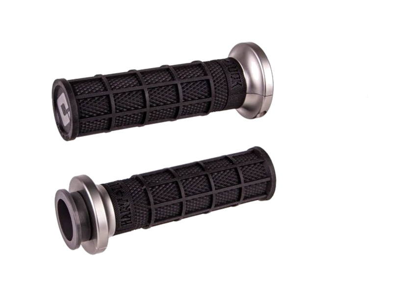 juego de puños completos con acelerador por cable v-twin hart-luck signature tbw (08-) harley davidson lock-on