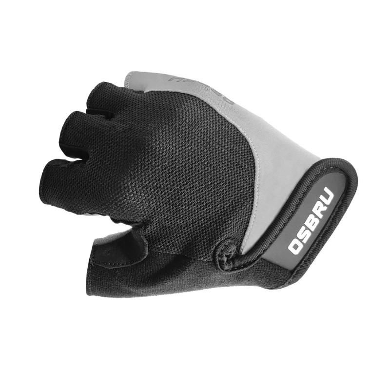 guantes bicicleta ciclismo cortos evolution brun