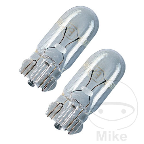 bombilla base de vidrio 12v 5w w2.1x9.5d original