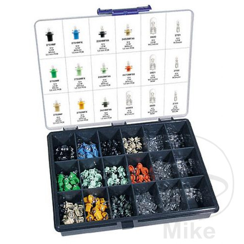 caja 180 lámparas bombillas surtidas box 12v mw