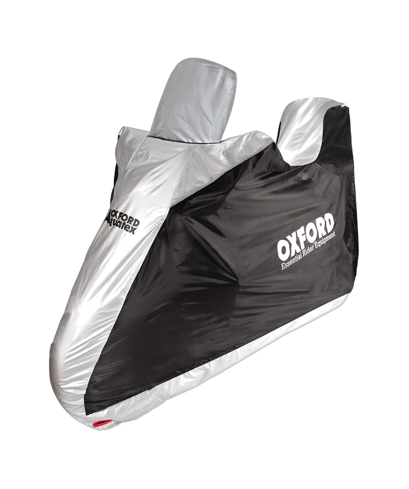 funda cubre moto con baúl aquatex highscreen 203x83x112 cm