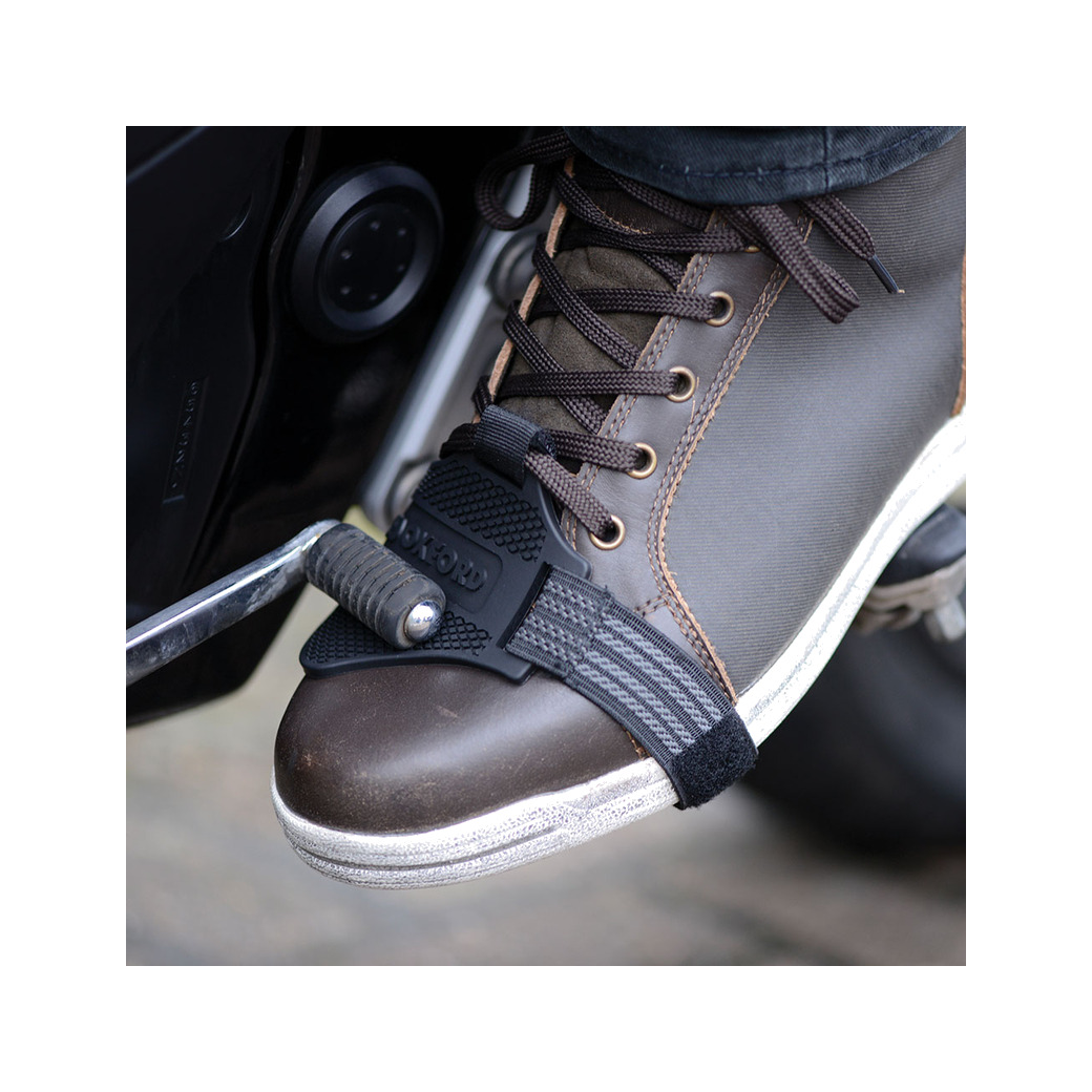 protector de calzado para motociclista shift guard