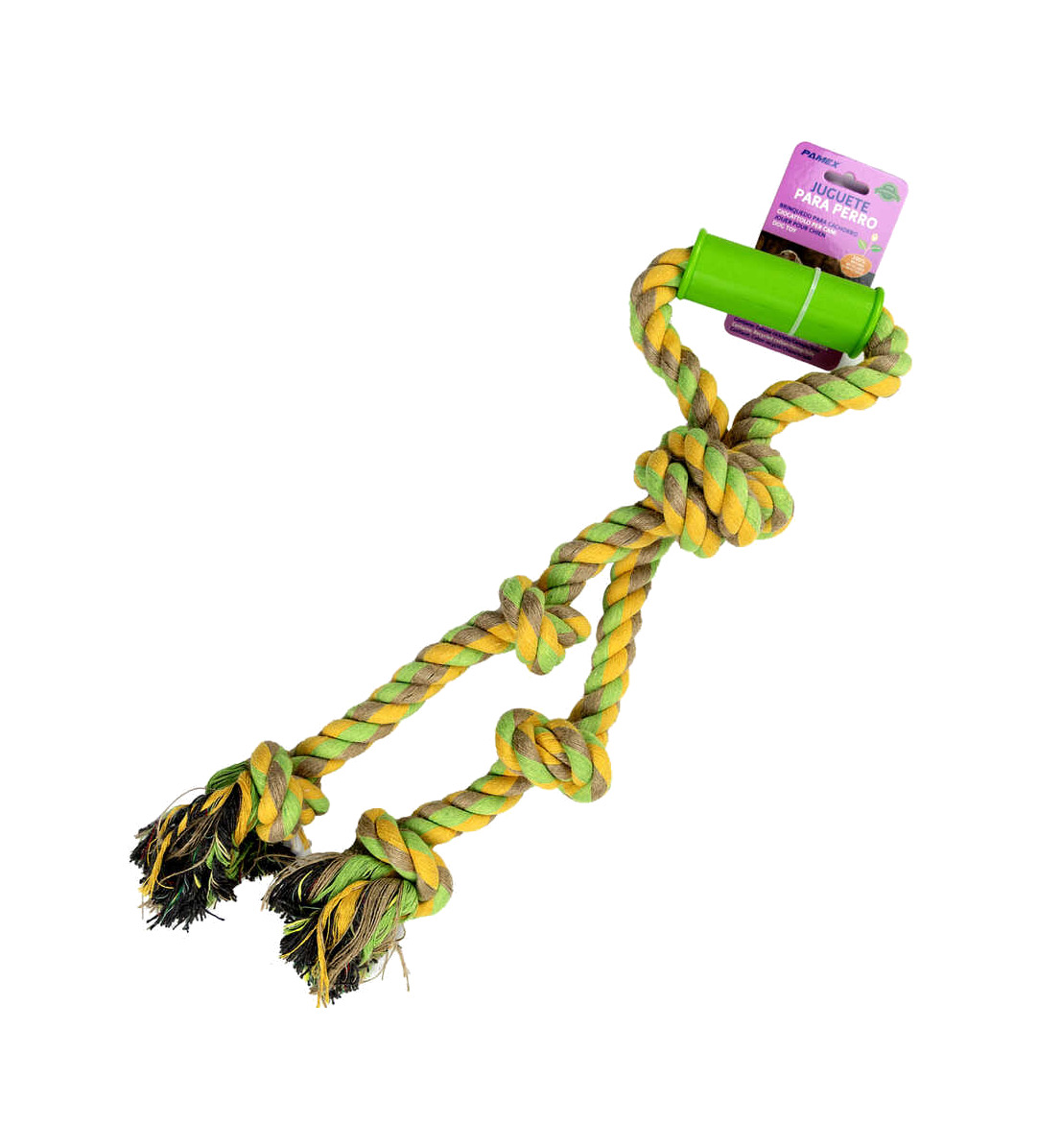 juguete perro mordedor 630 gr compostable