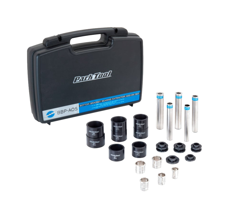 kit adicional para extractor de rodamientos de pedalier